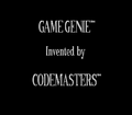Codemasters screen
