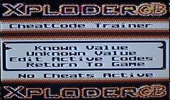 Xploder (Game Boy Color) - Wiki - GameHacking.org