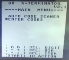 X-Terminator (Game Boy) - Wiki - GameHacking.org